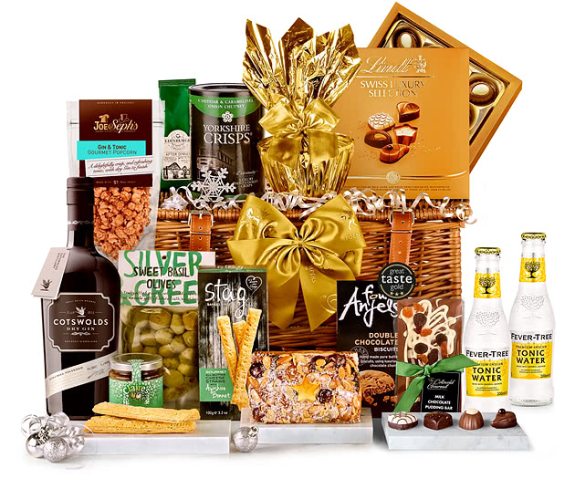 Festive Surprise Hamper With Gin & Tonic